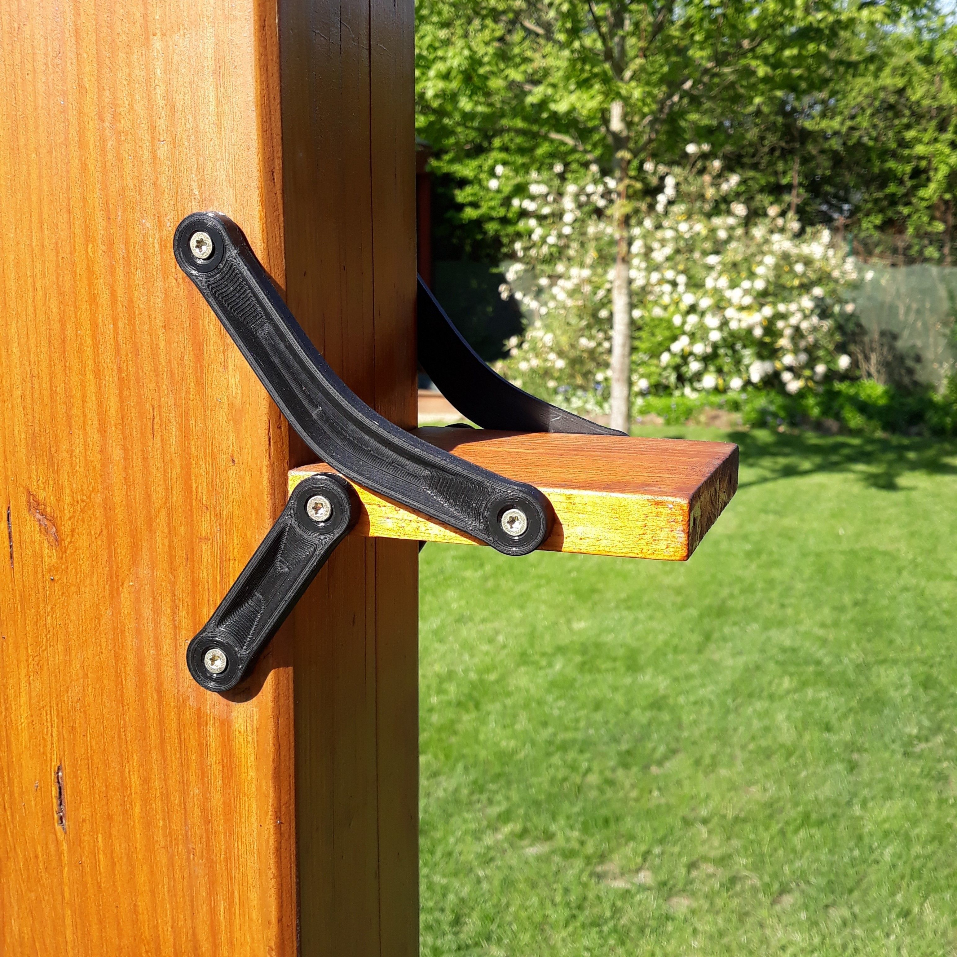 Foldable drink table 3D print model_6