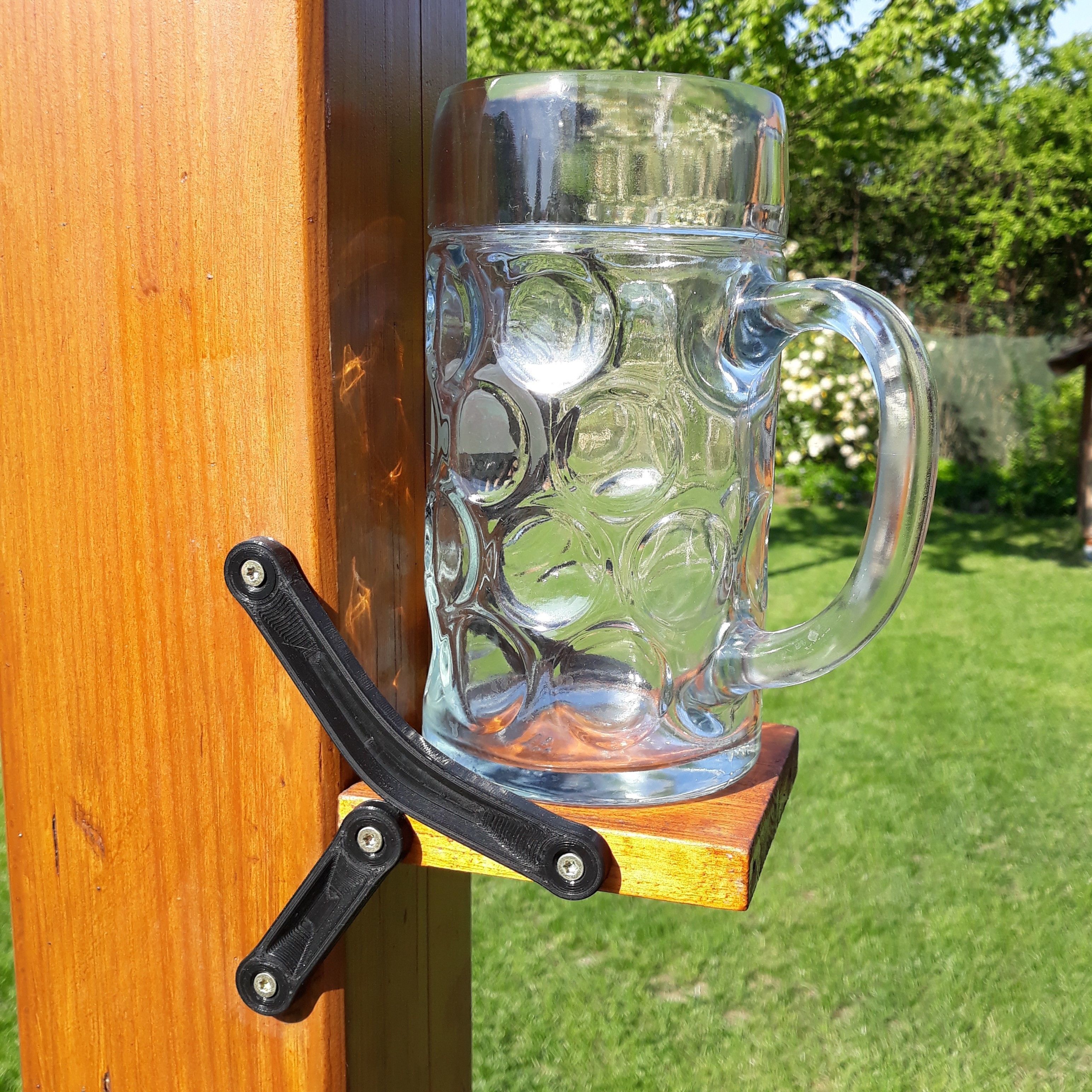 Foldable drink table 3D print model_18