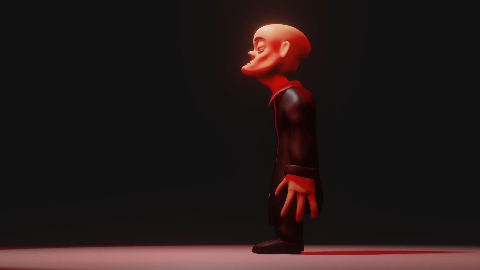 Character animated Low-poly 3D model_8