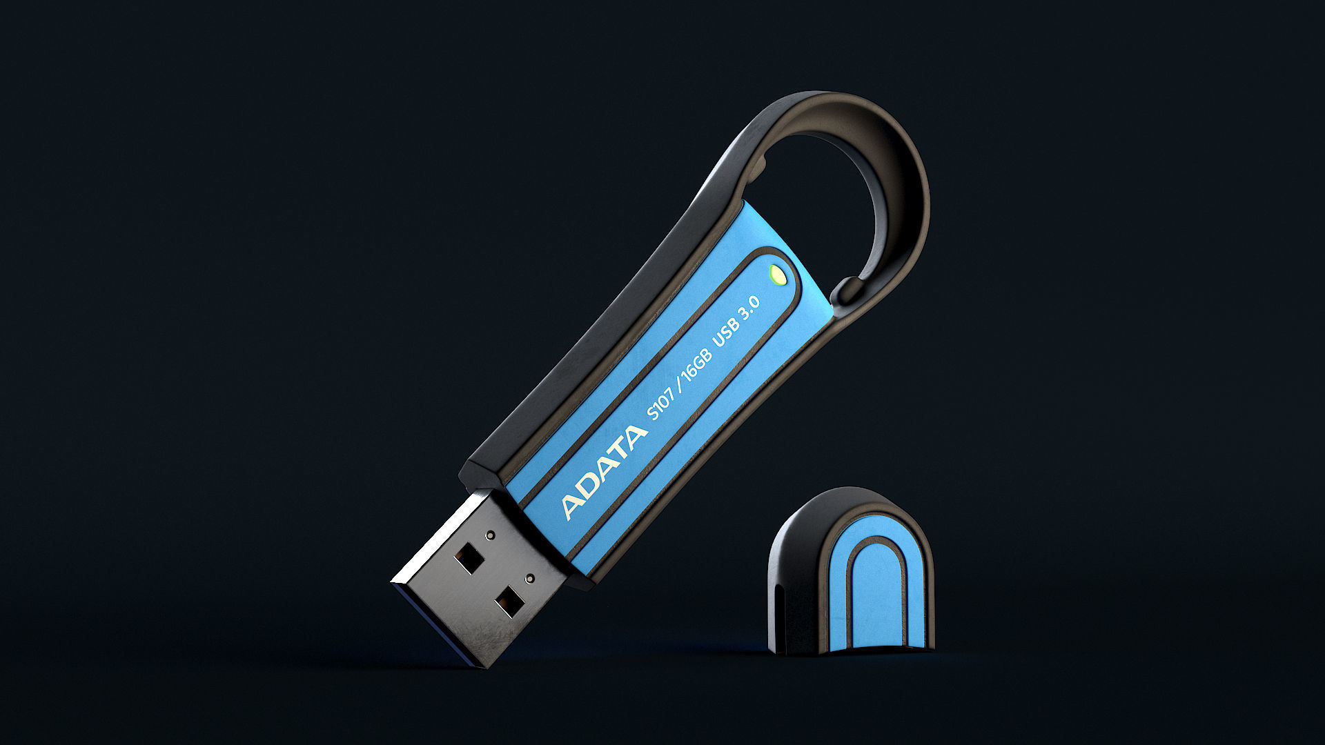 ADATA Flash Drive 3D model CGTrader