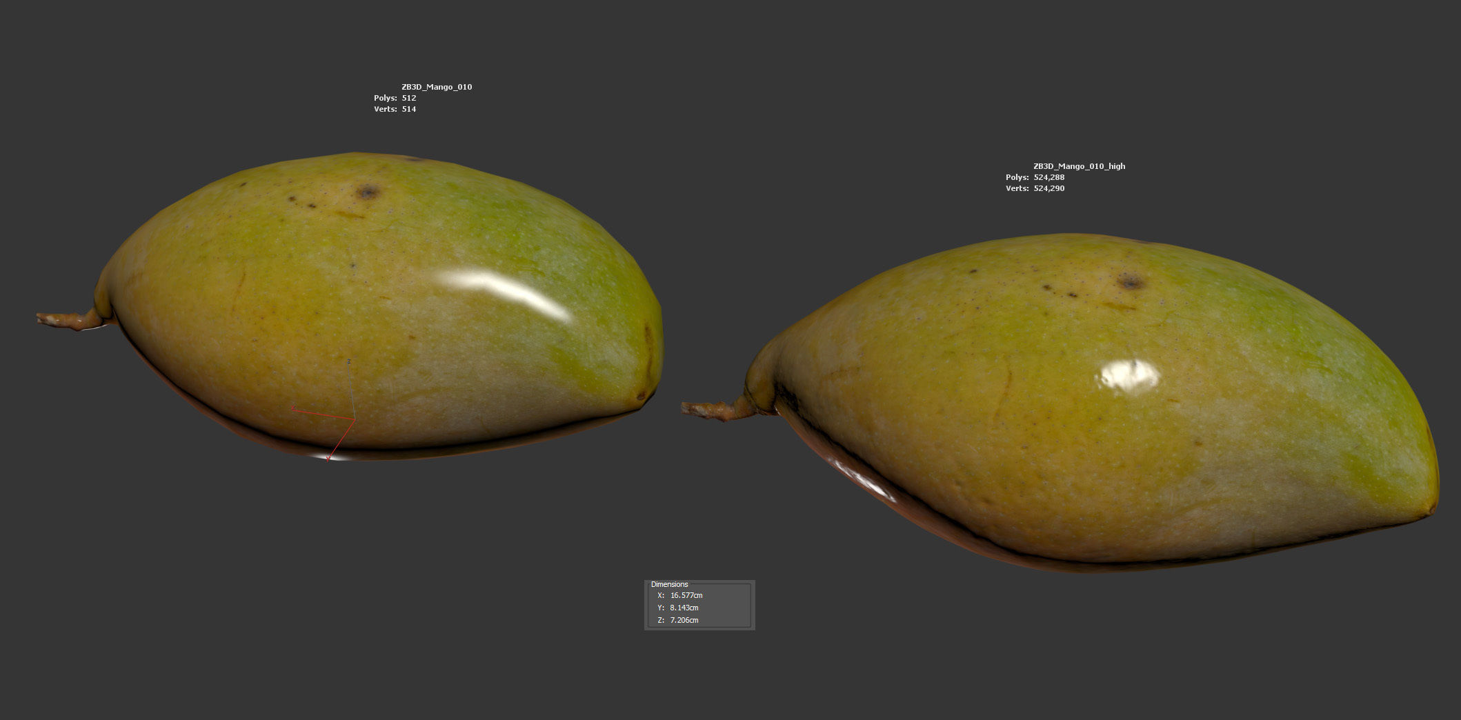 Mango 3D model_5
