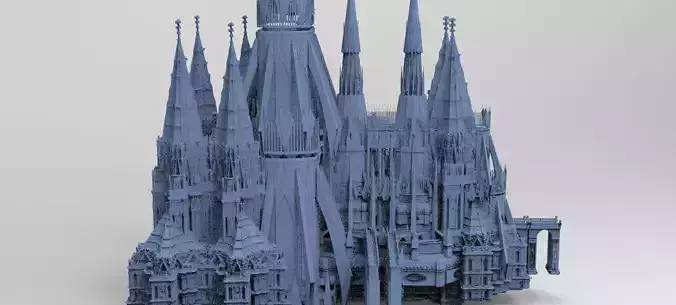 Cathedral Palace Baroque gothic Large Grand 5