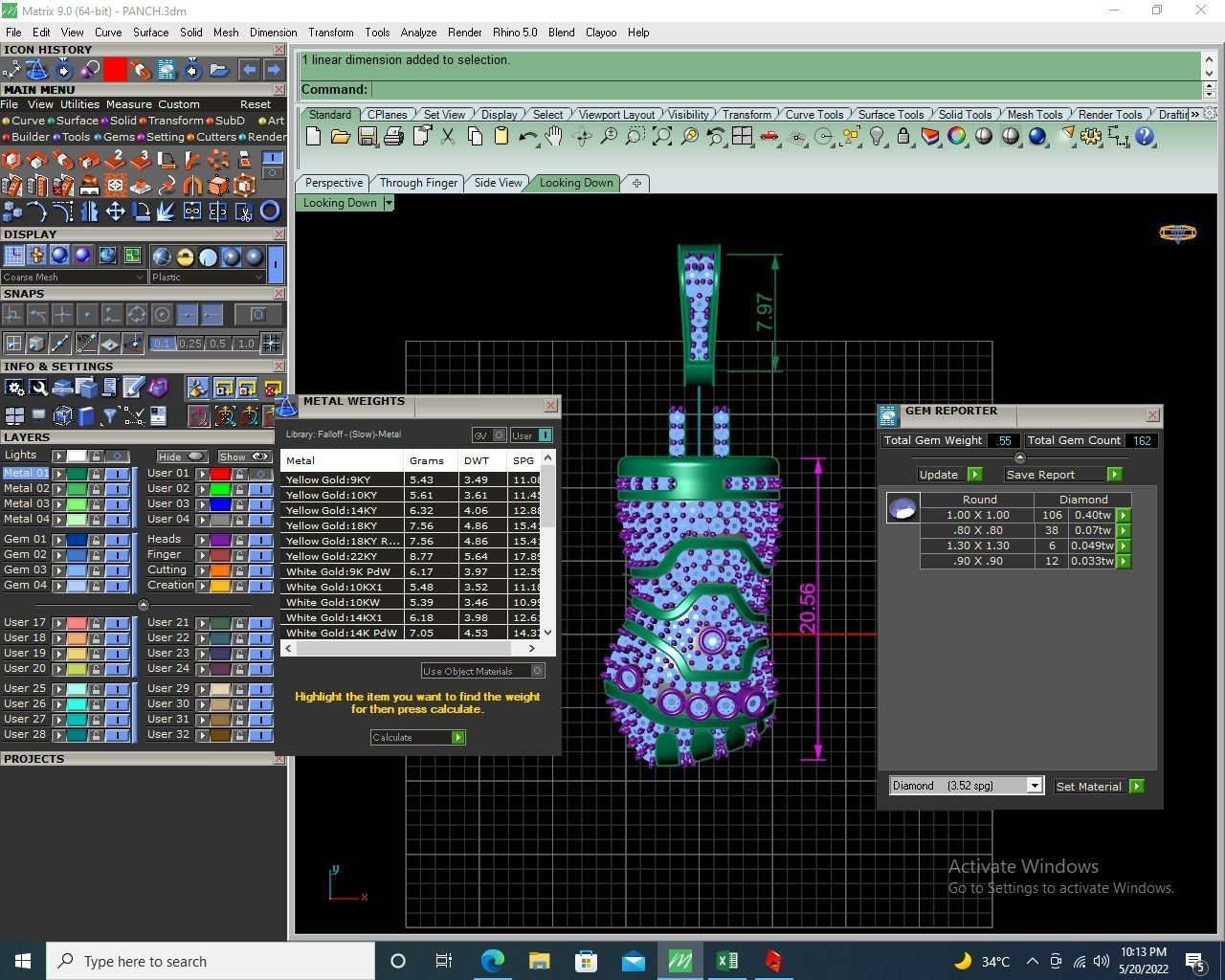Thanos Infinity Gauntlet Glove 3D print model_4