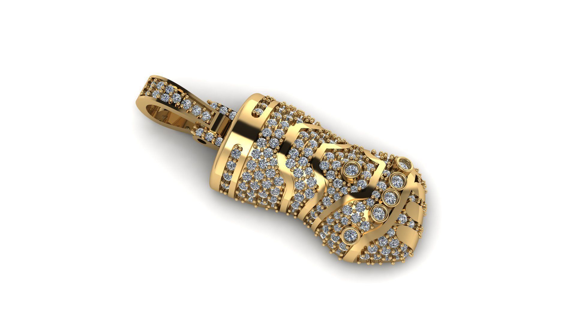 Thanos Infinity Gauntlet Glove 3D print model_1