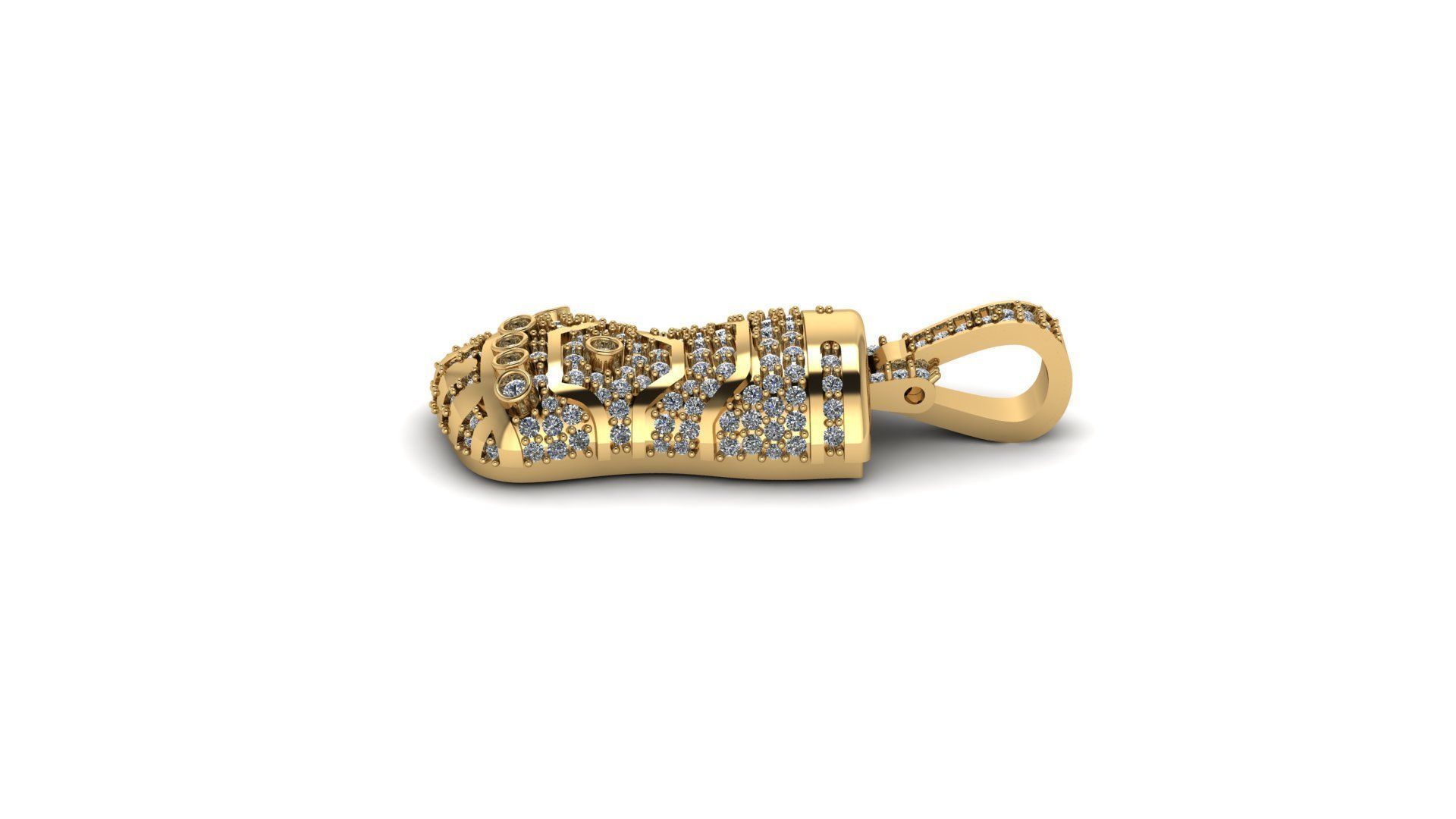 Thanos Infinity Gauntlet Glove 3D print model_3