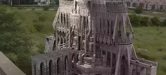 Cathedral Desert Stone Palace 2