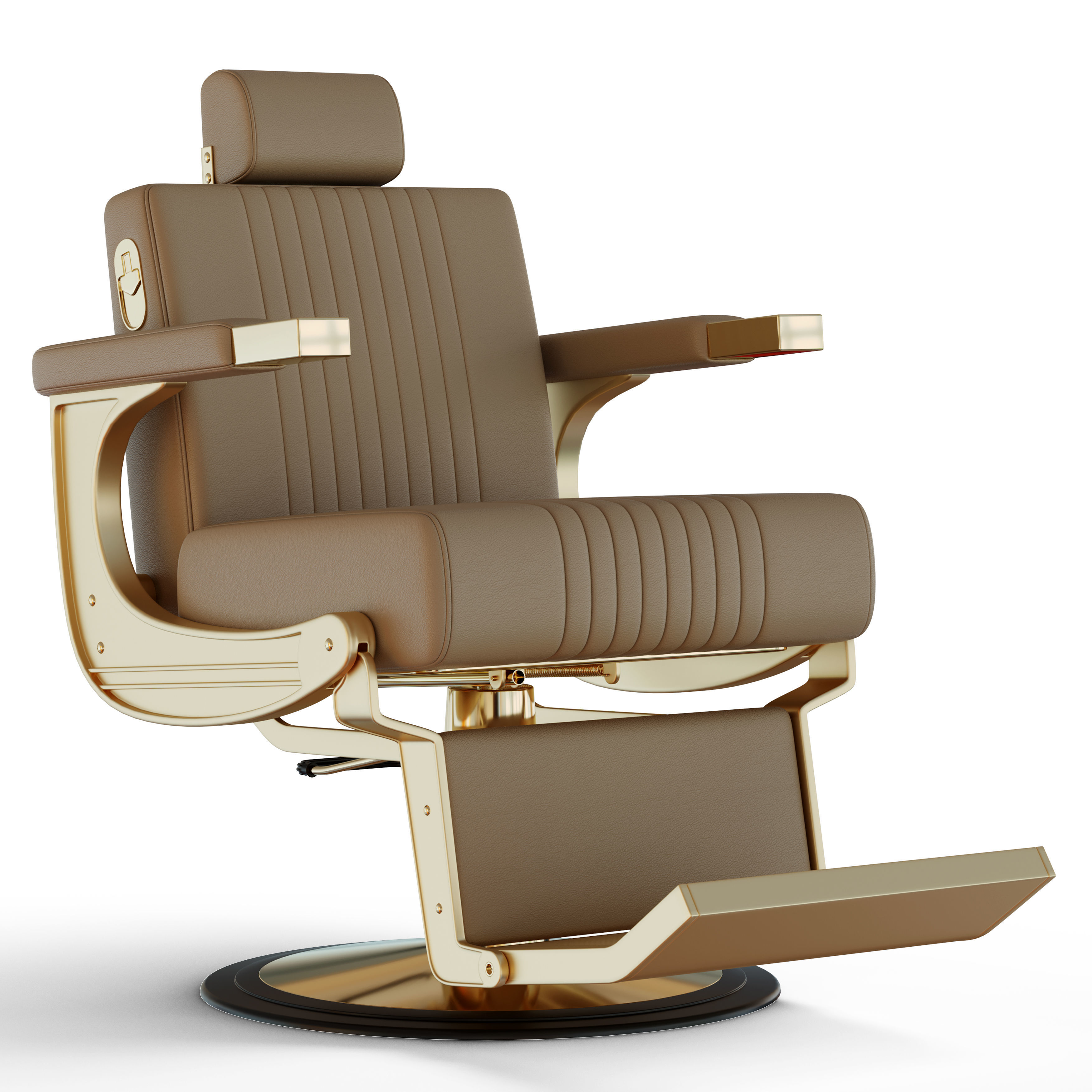 Swift Barbers Chair II 3D model_3