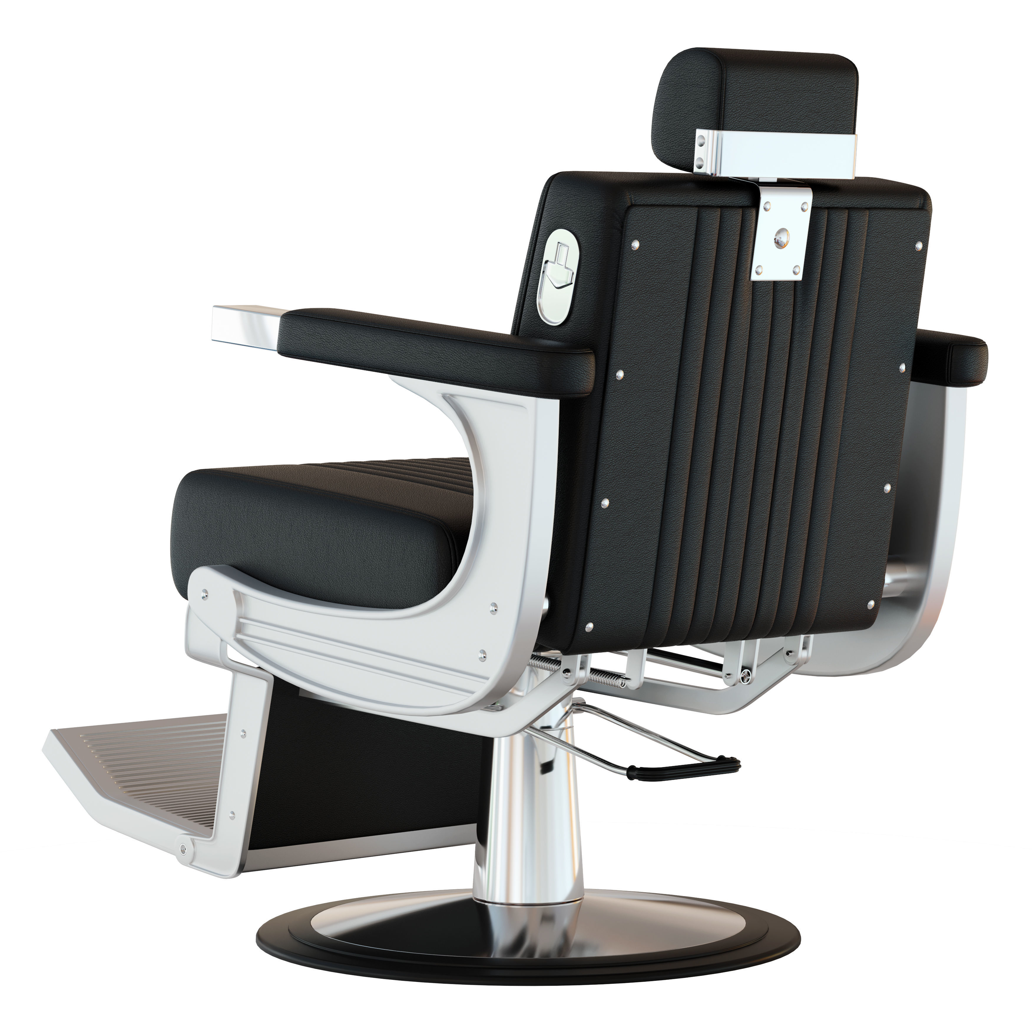 Swift Barbers Chair II 3D model_4