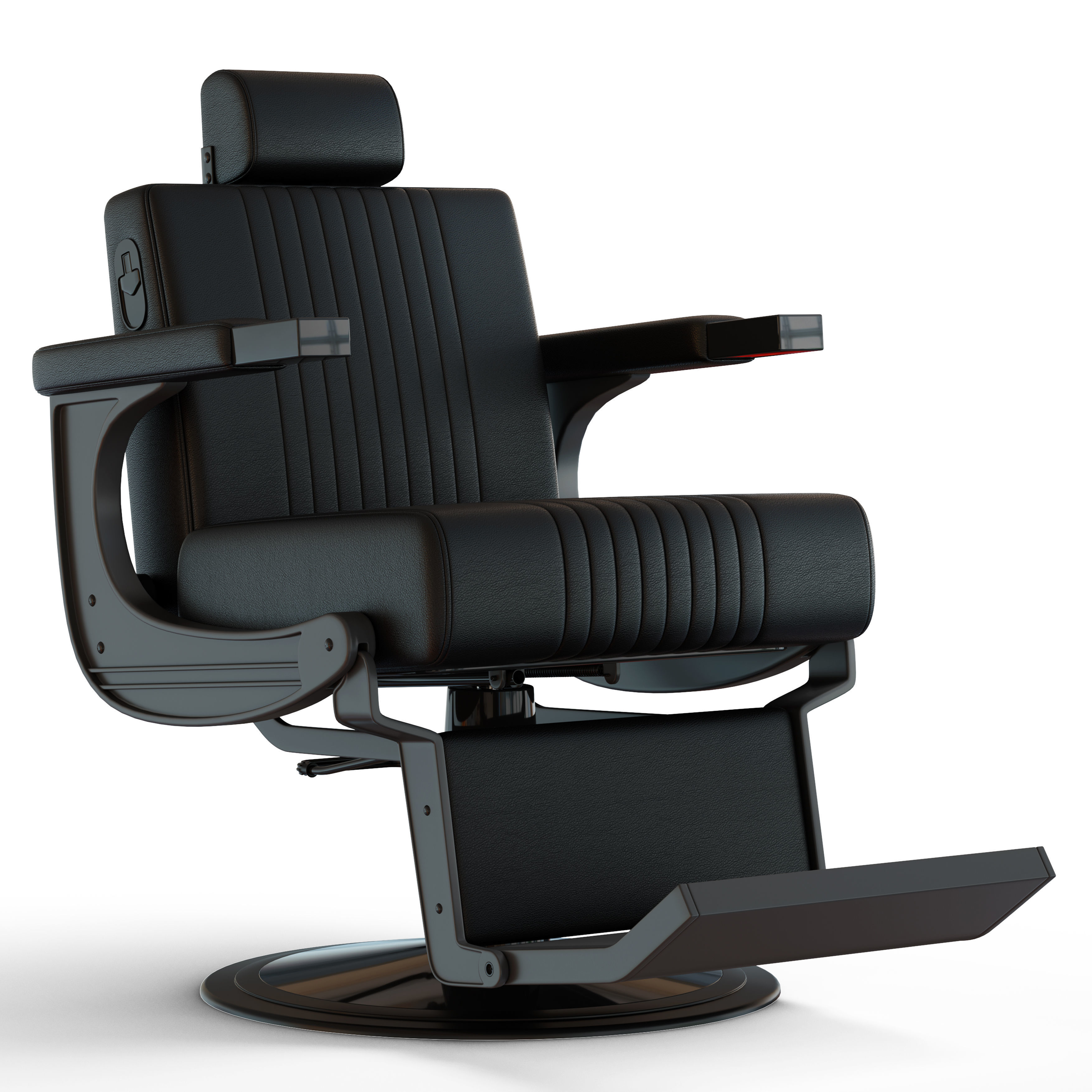 Swift Barbers Chair II 3D model_1
