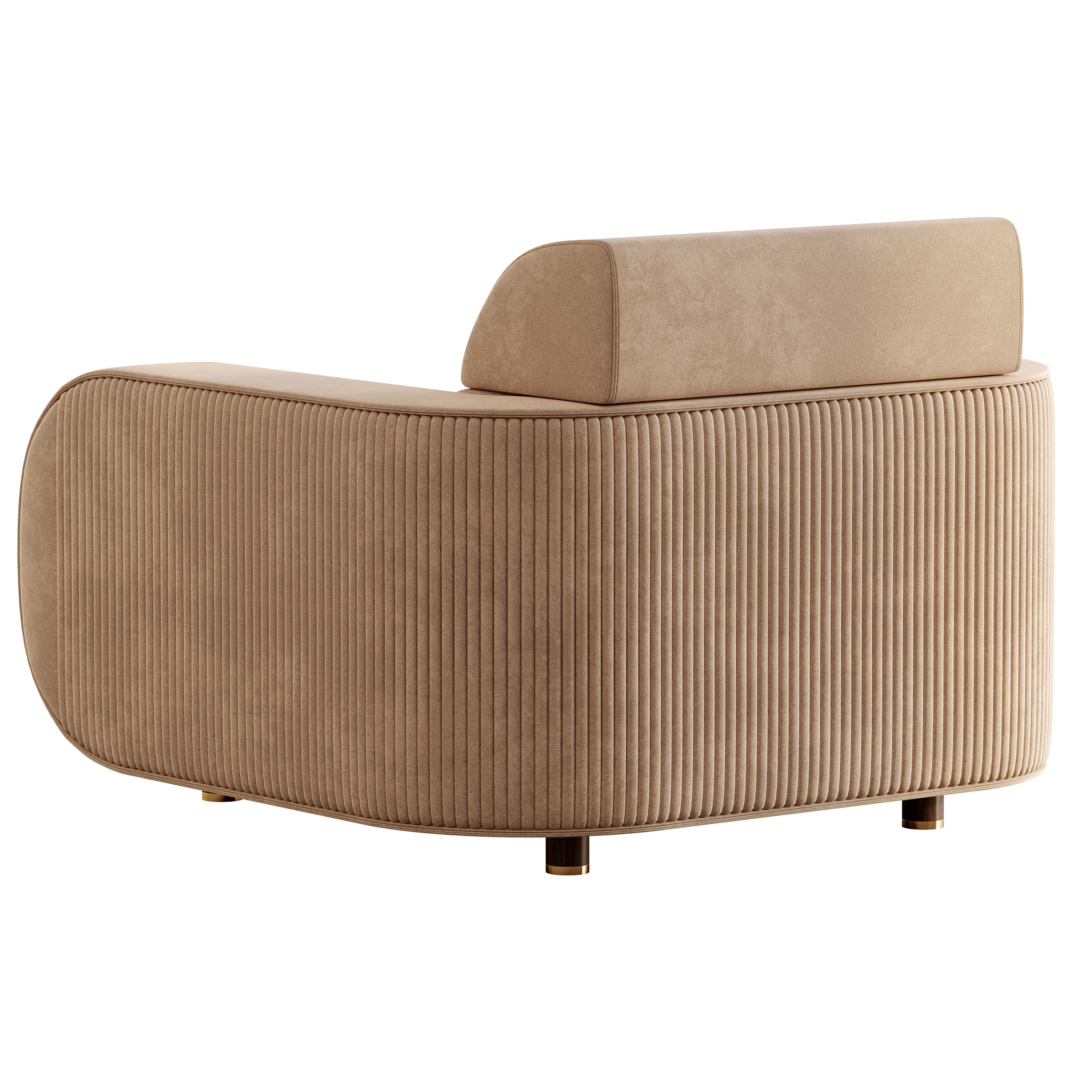 Rollins Armchair 3D model_4