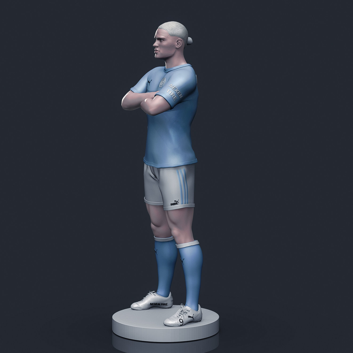 Erling Haaland 3D Printable 3D print model_6