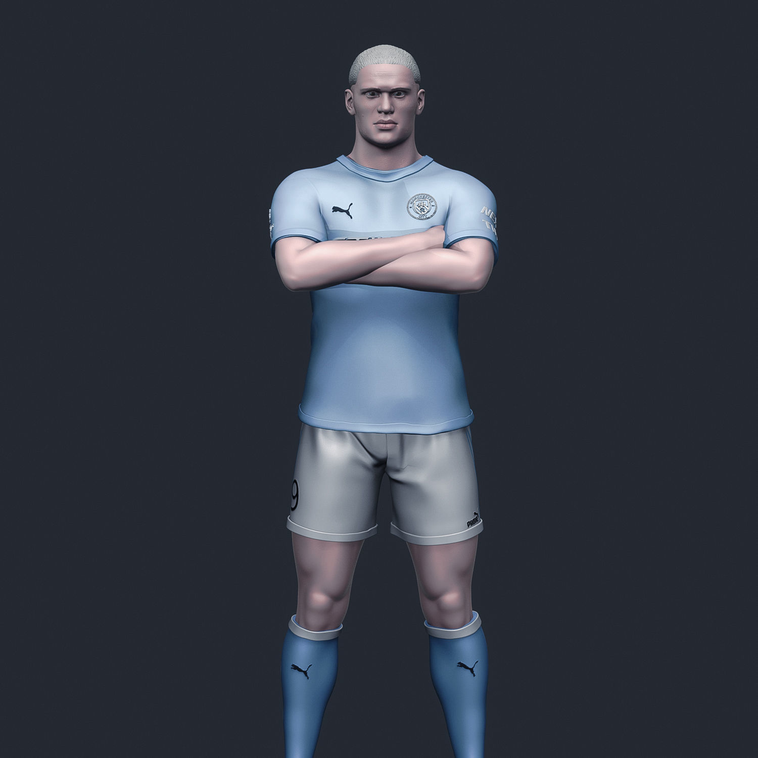 Erling Haaland 3D Printable 3D print model_10