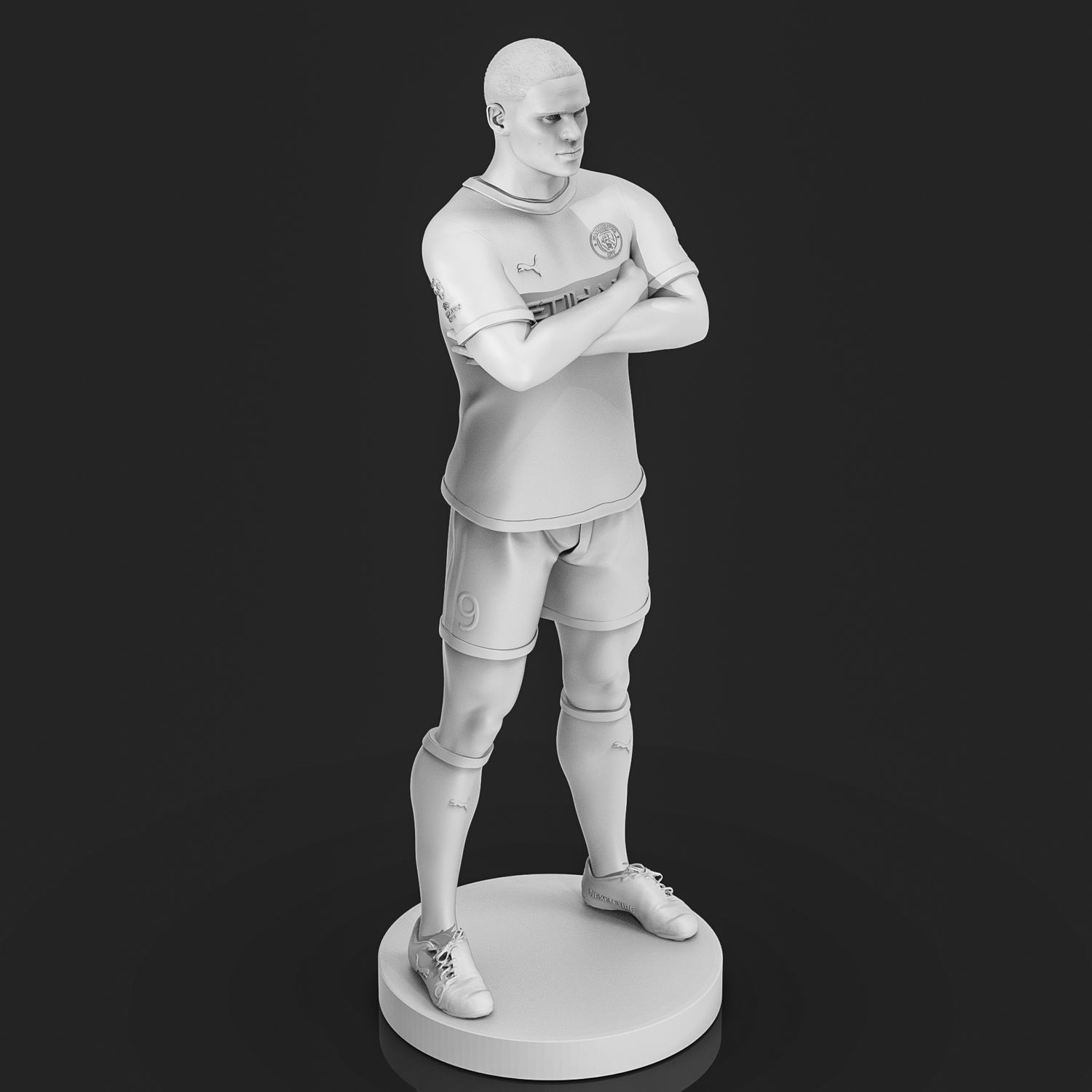 Erling Haaland 3D Printable 3D print model_26
