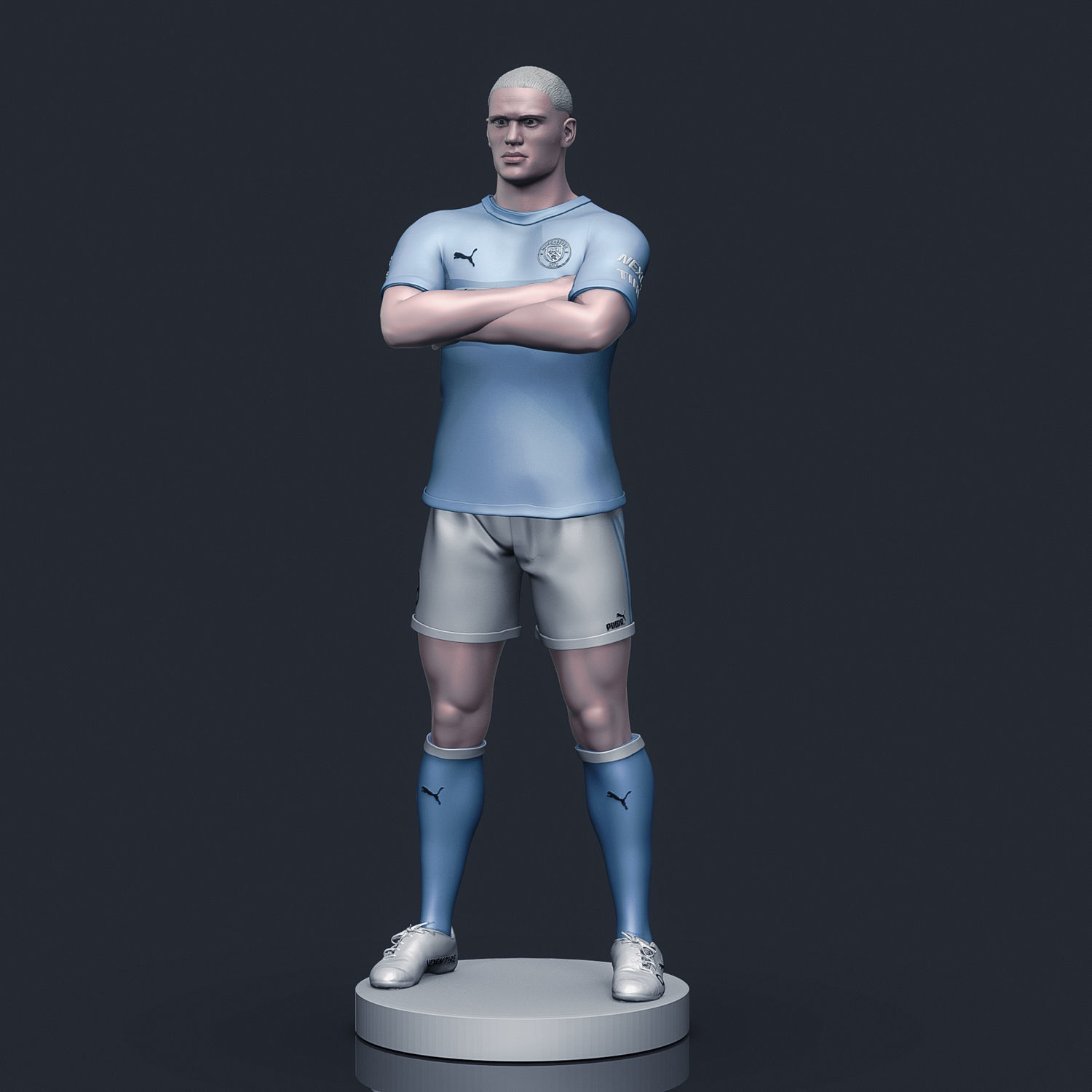 Erling Haaland 3D Printable 3D print model_4