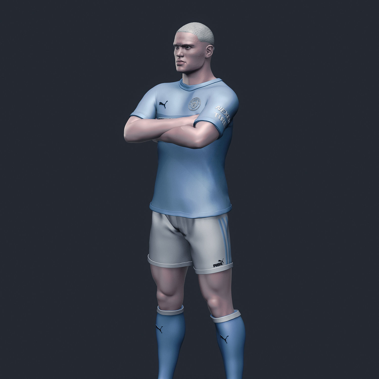 Erling Haaland 3D Printable 3D print model_11