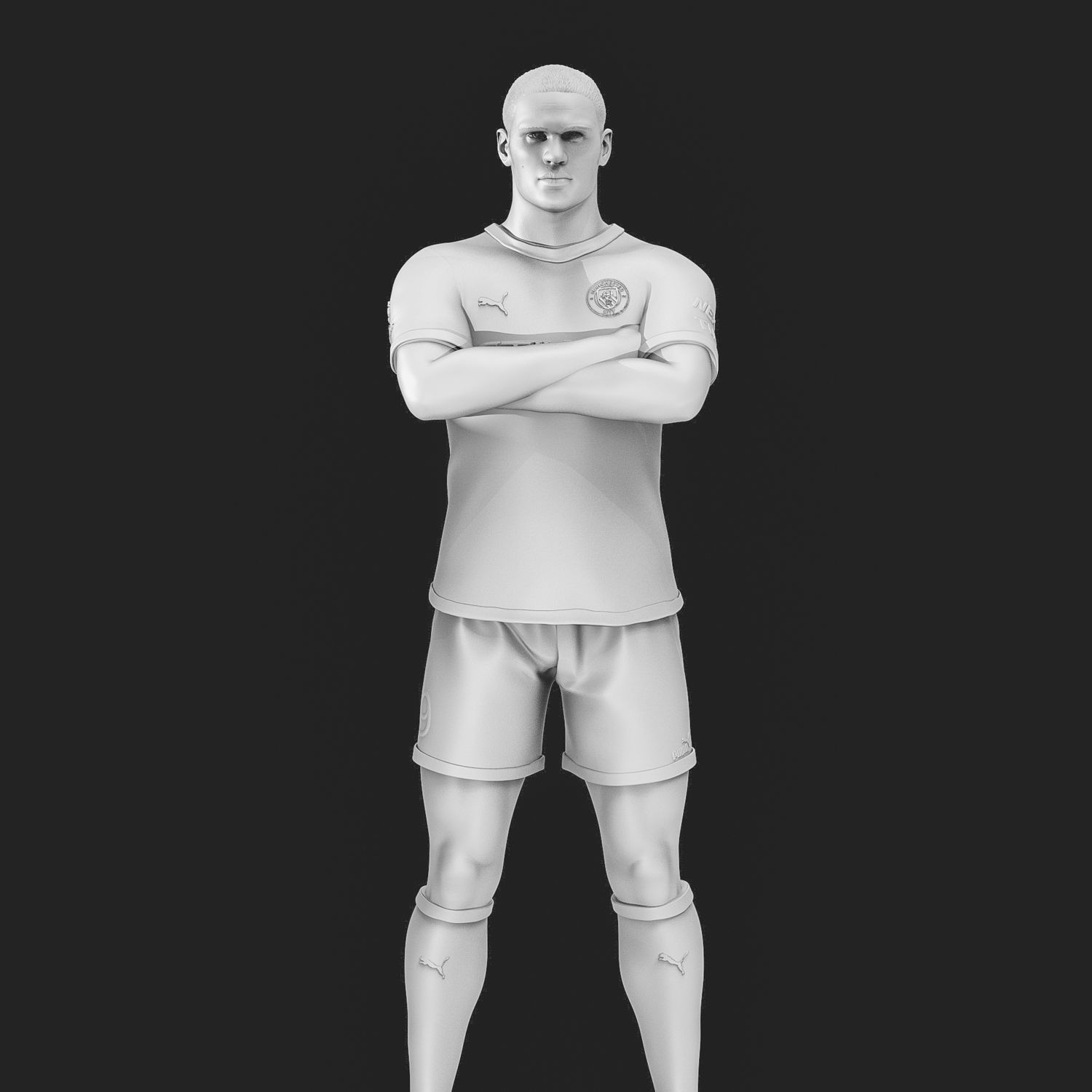 Erling Haaland 3D Printable 3D print model_23