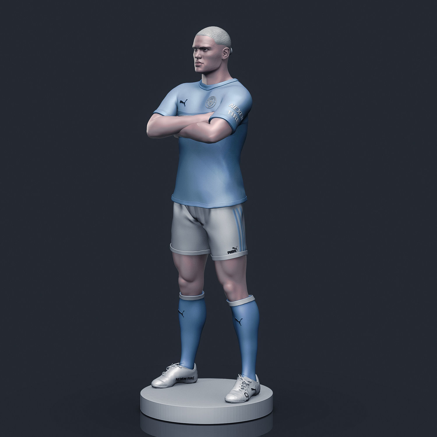 Erling Haaland 3D Printable 3D print model_5