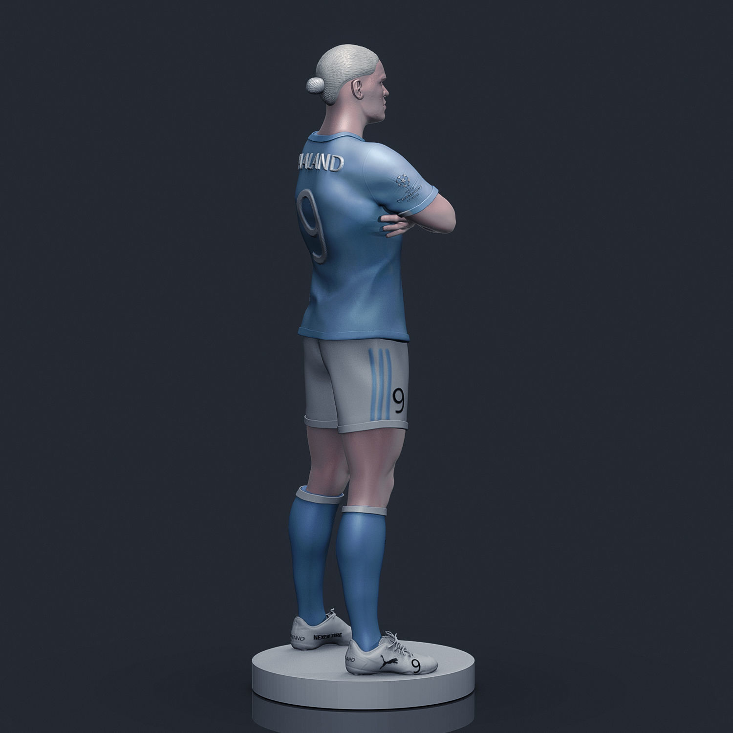 Erling Haaland 3D Printable 3D print model_8