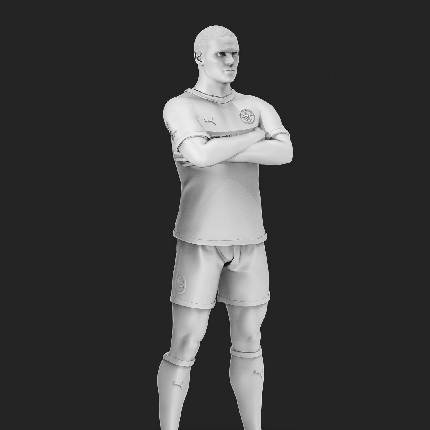 Erling Haaland 3D Printable 3D print model_25