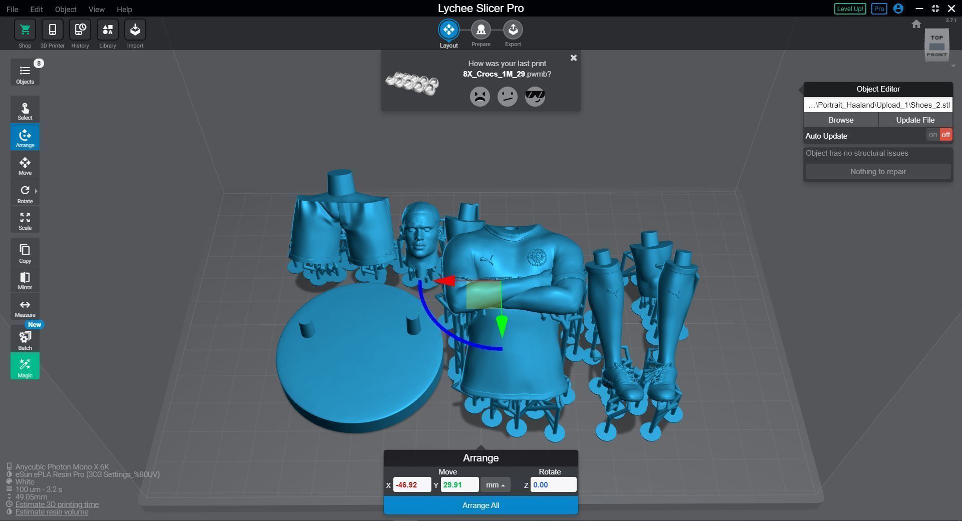 Erling Haaland 3D Printable 3D print model_2