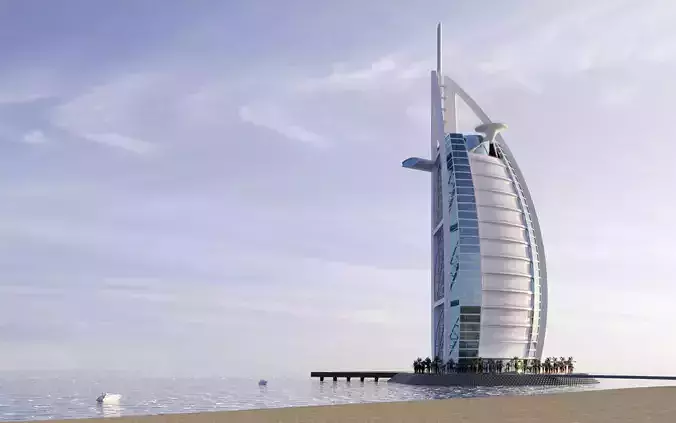 Burj Al Arab - Exterior