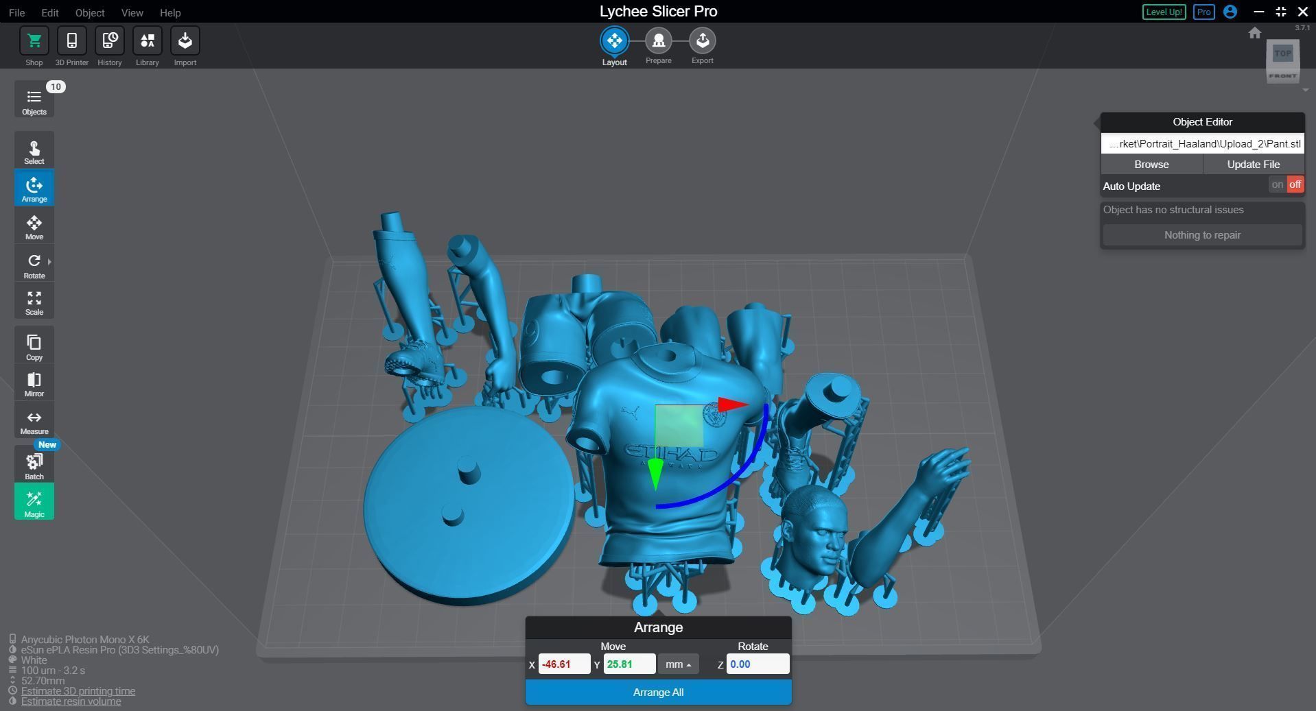Erling Haaland 3D Printable 2 3D print model_2