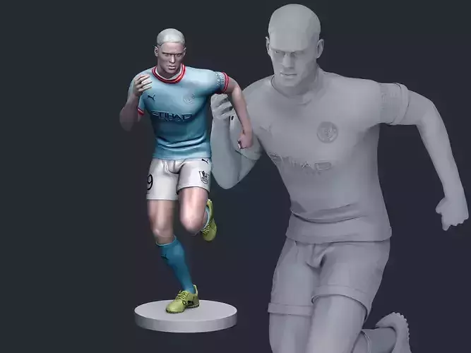  Erling Haaland 3D Printable 2 3D print model
