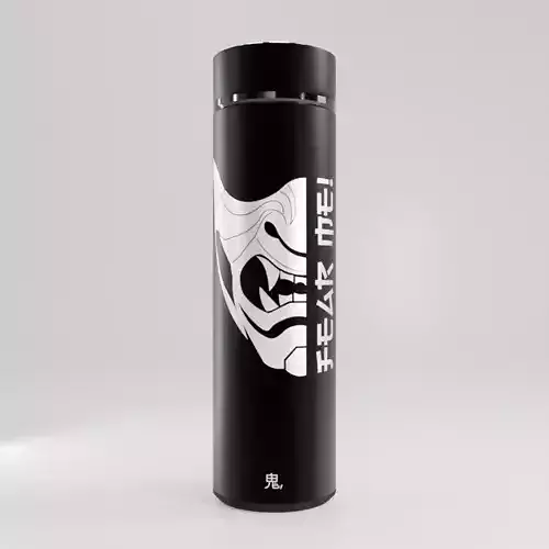 Tumbler Stainless Steel Premium LED Free 3D model