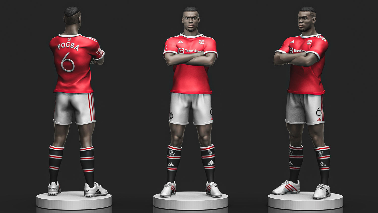 Paul Pogba 3D Printable 3D print model_1