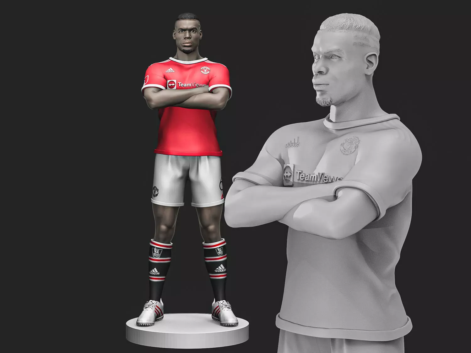 Paul Pogba 3D Printable 3D print model_0