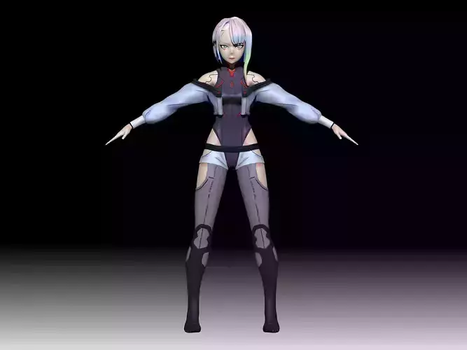 Cyberpunk  Edgerunners - Lucy Free 3D model