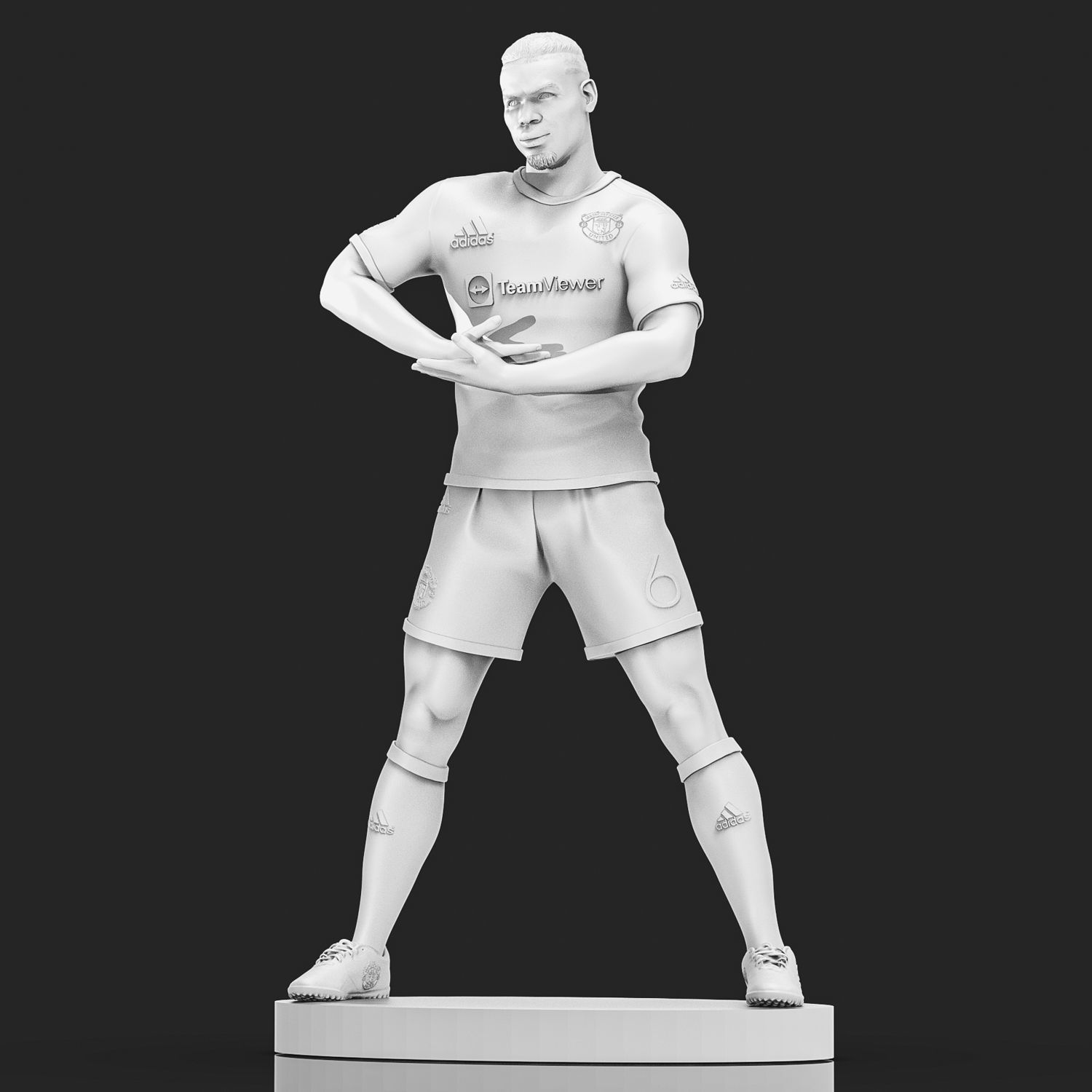 Paul Pogba 3D Printable 2 3D print model_16