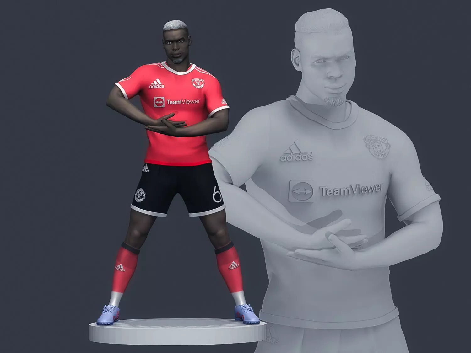 Paul Pogba 3D Printable 2 3D print model_0
