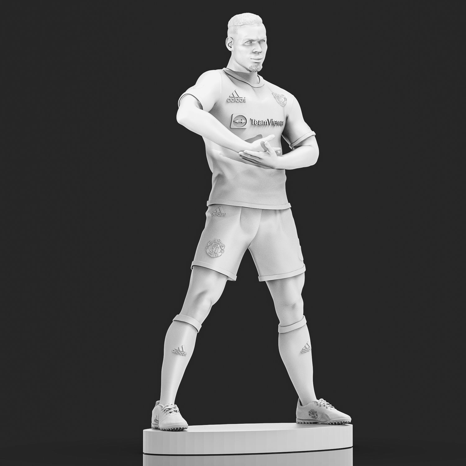 Paul Pogba 3D Printable 2 3D print model_17
