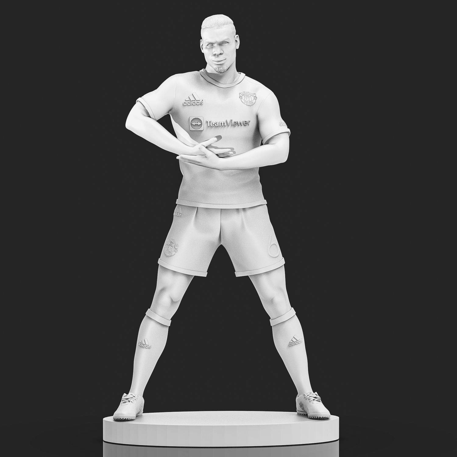 Paul Pogba 3D Printable 2 3D print model_11
