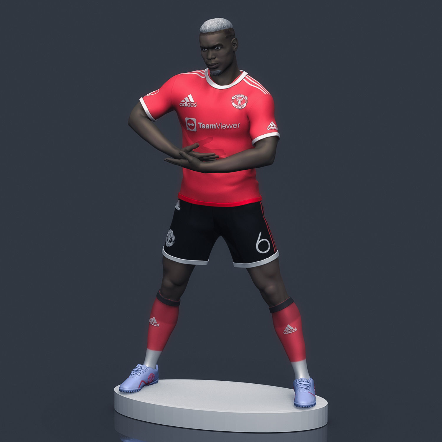 Paul Pogba 3D Printable 2 3D print model_4