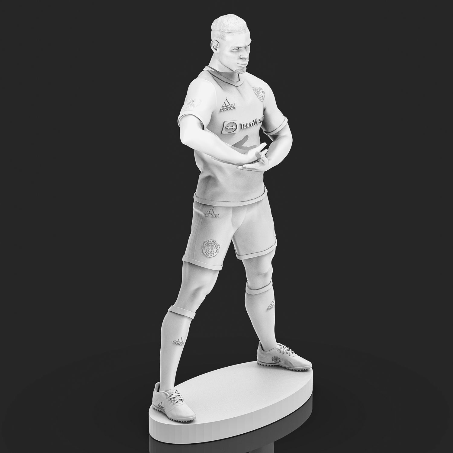 Paul Pogba 3D Printable 2 3D print model_15