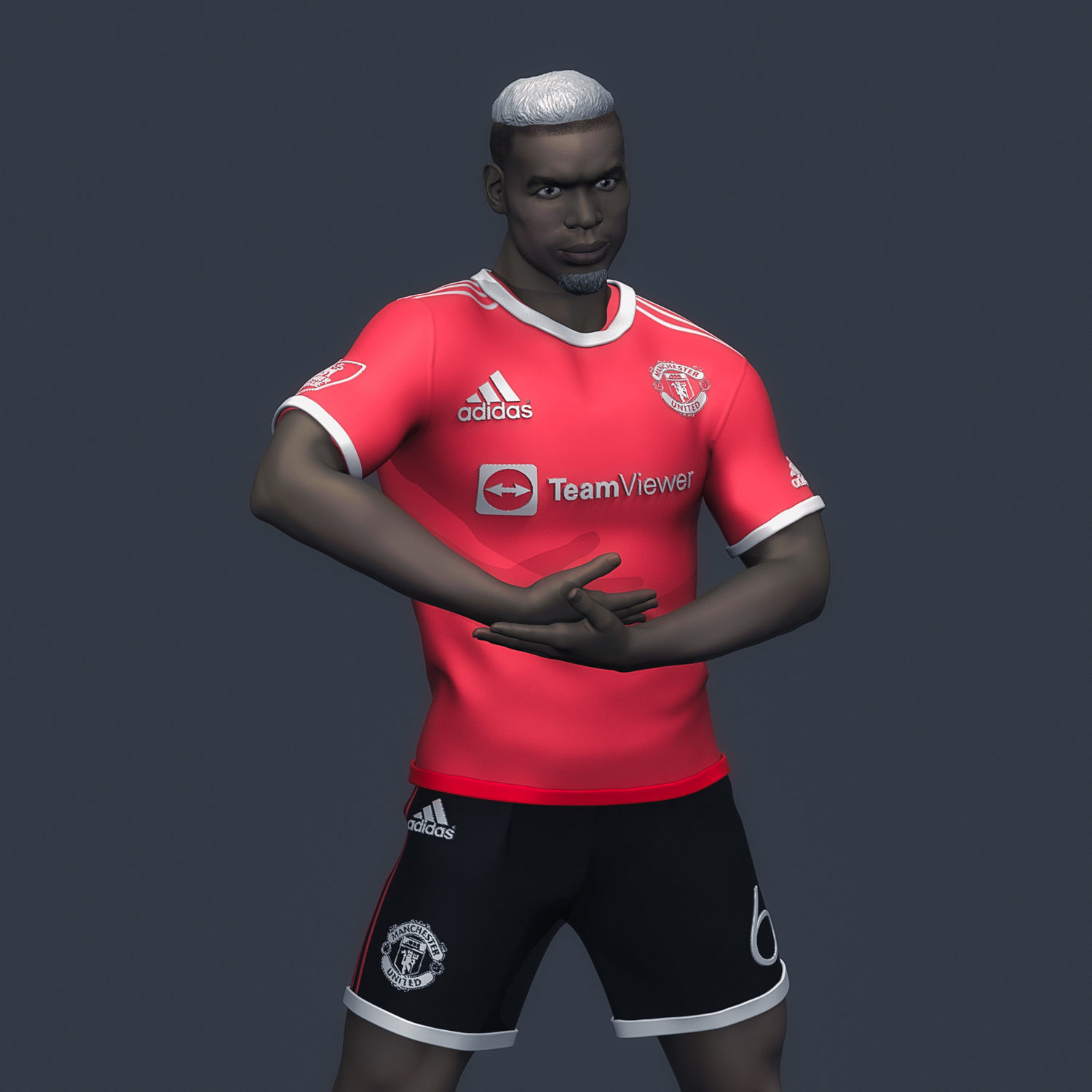 Paul Pogba 3D Printable 2 3D print model_10