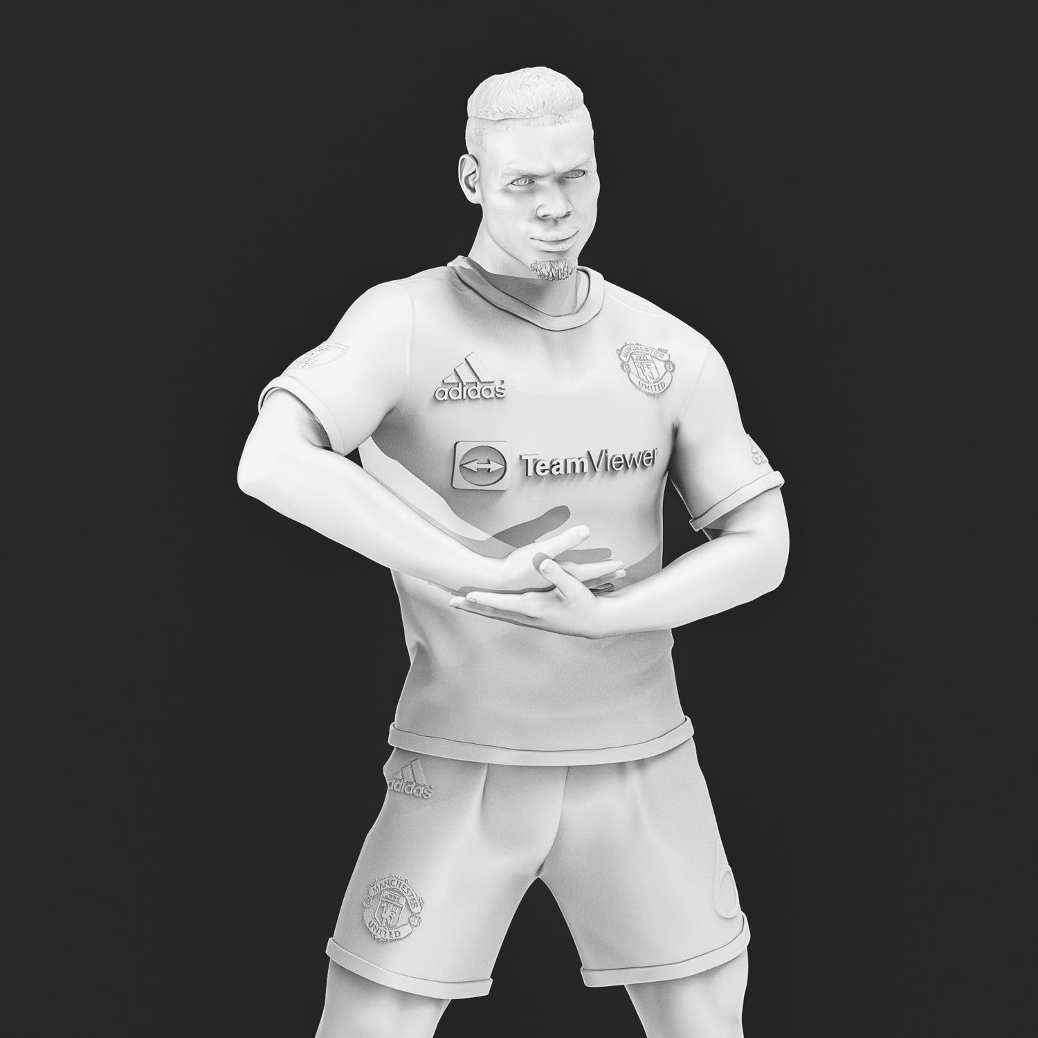 Paul Pogba 3D Printable 2 3D print model_18