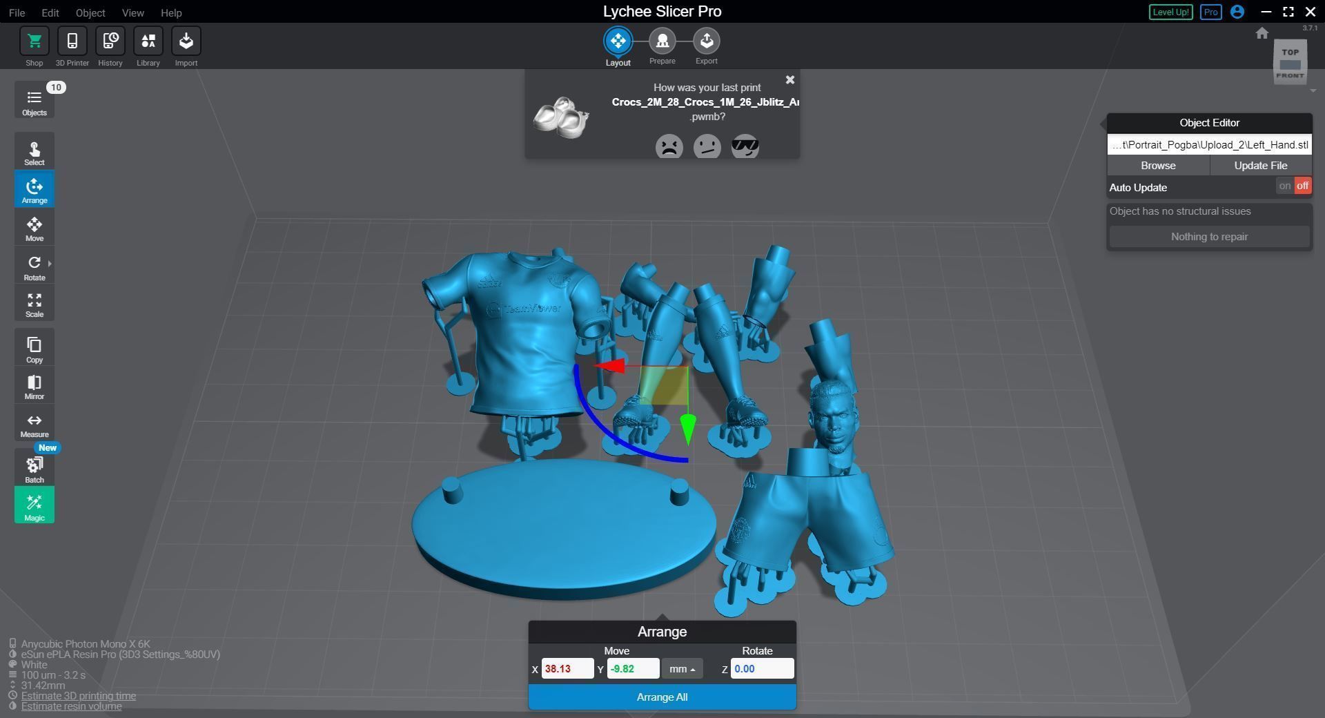 Paul Pogba 3D Printable 2 3D print model_2