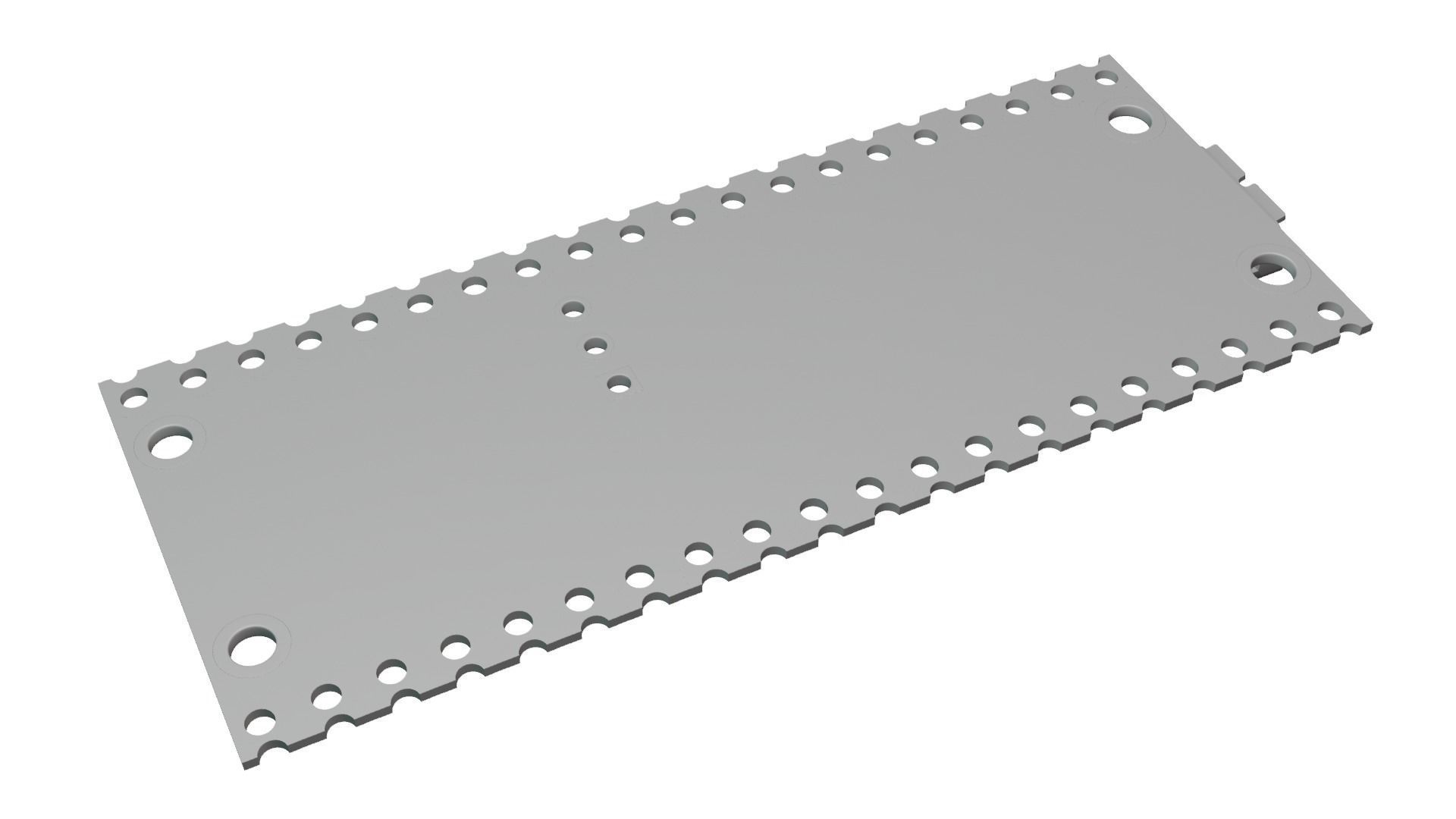 Raspberry pi Pico w Low-poly 3D model_6