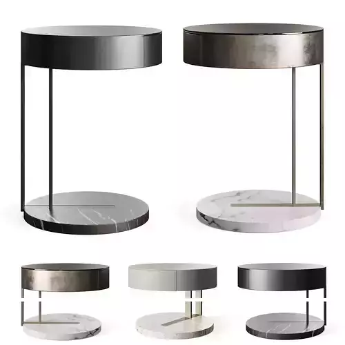 Meridiani Ralf Night Table by Andrea Parisio