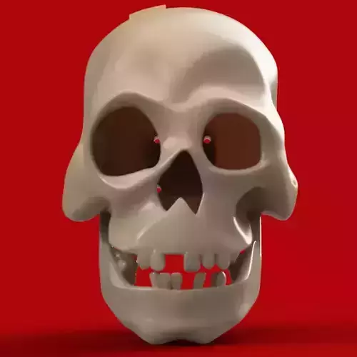 Halloween Talking Skull Disneyland Pirates of the Caribbean Ride 3D print model