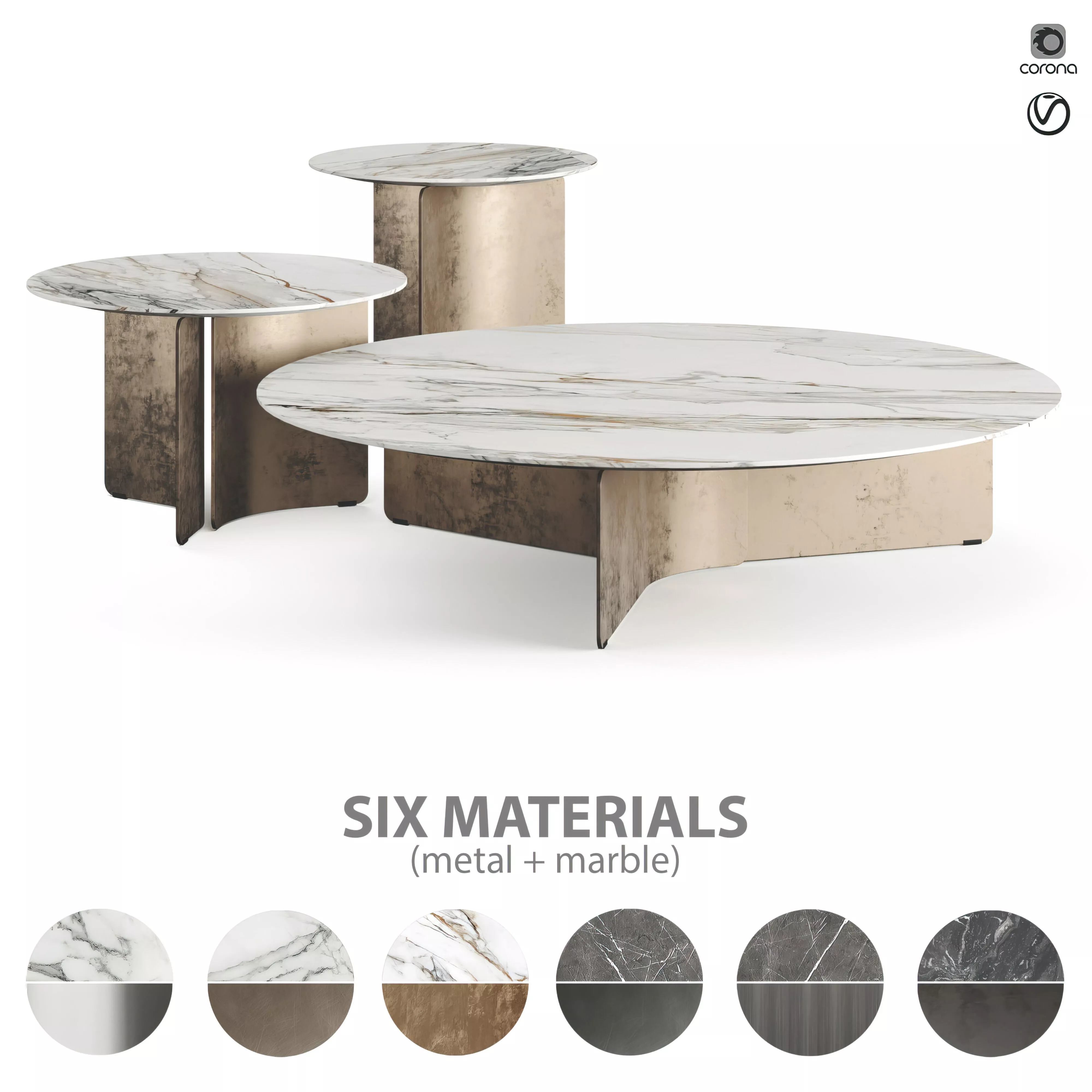Giulio Marelli Wave 2023 Coffee Table 3D model