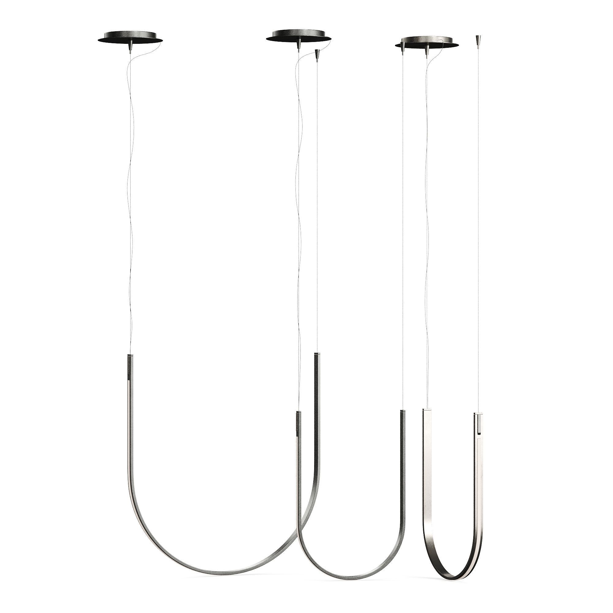 Cattelan Italia Nahun Ribbon 2023 Lamp 3D model_4