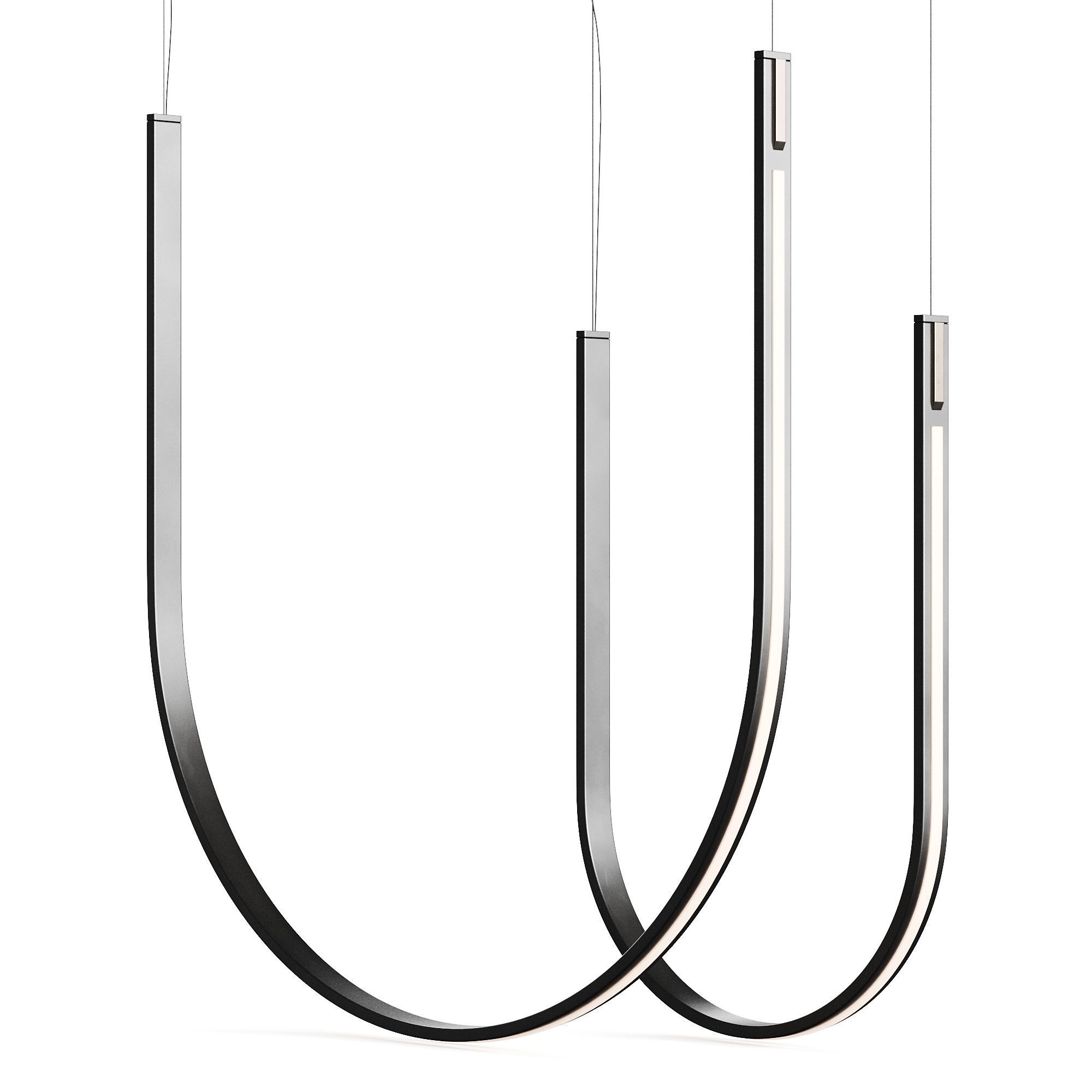 Cattelan Italia Nahun Ribbon 2023 Lamp 3D model_5