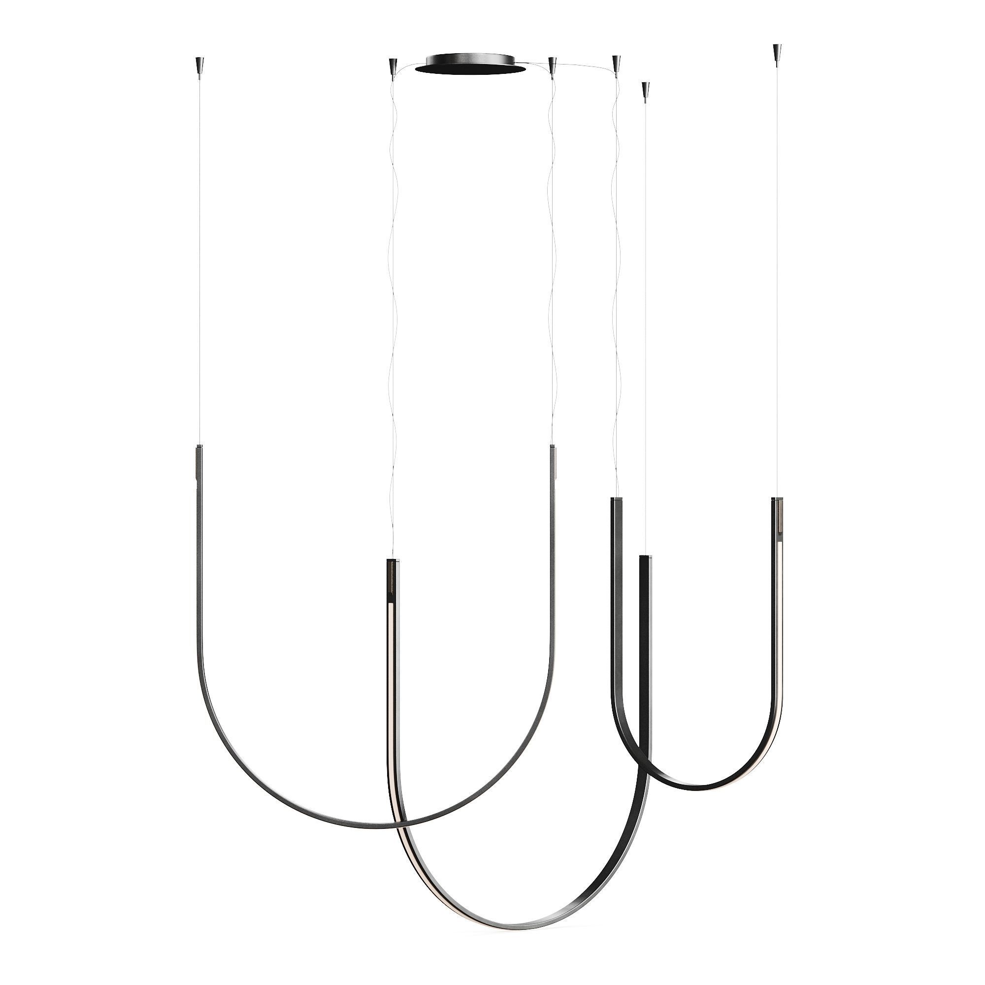 Cattelan Italia Nahun Ribbon 2023 Lamp 3D model_2