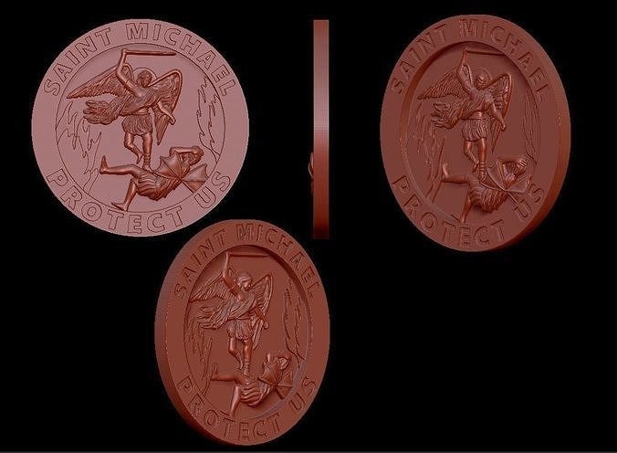 SAINT MICHAEL 3D print model
