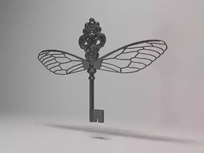 Dragonfly Key HairClip