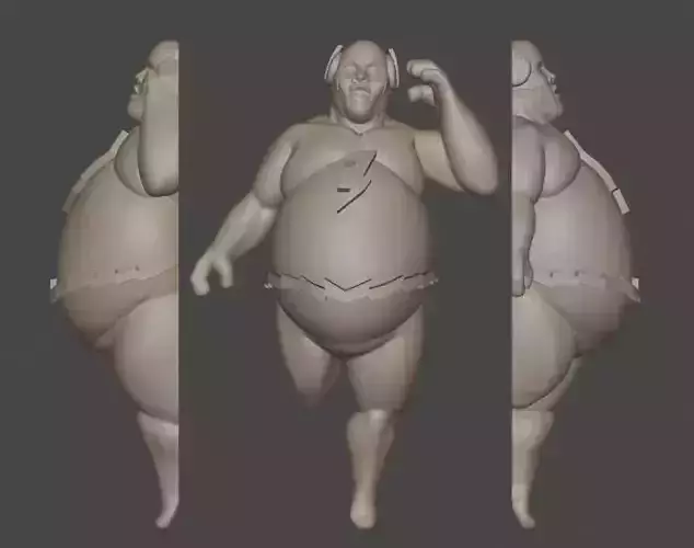 Light Man 3D print model